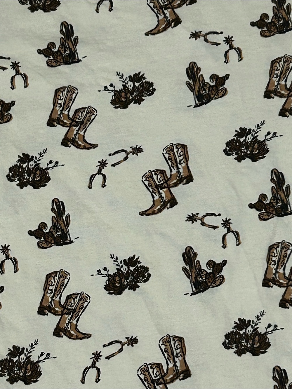 Wrangler Retro Western Cowboy Boots Desert Print Graphic Tee Large 100% Cotton - Picture 3 of 7